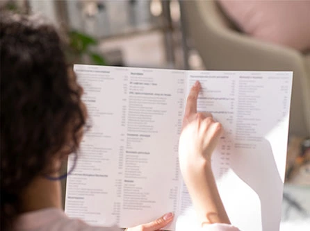 Menu Printing Service